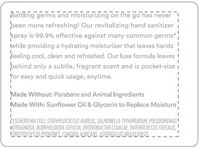 Mid Display (Hs Bergamot Rain Mid (2 Fl Oz))